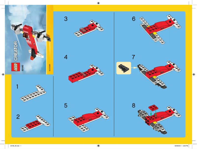 Page 1 of the manual User Manual Lego Twin Prop