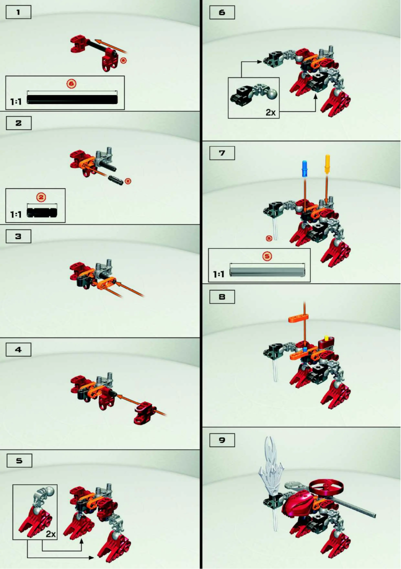 Page 1 of the manual User Manual Lego Rahaga Norik