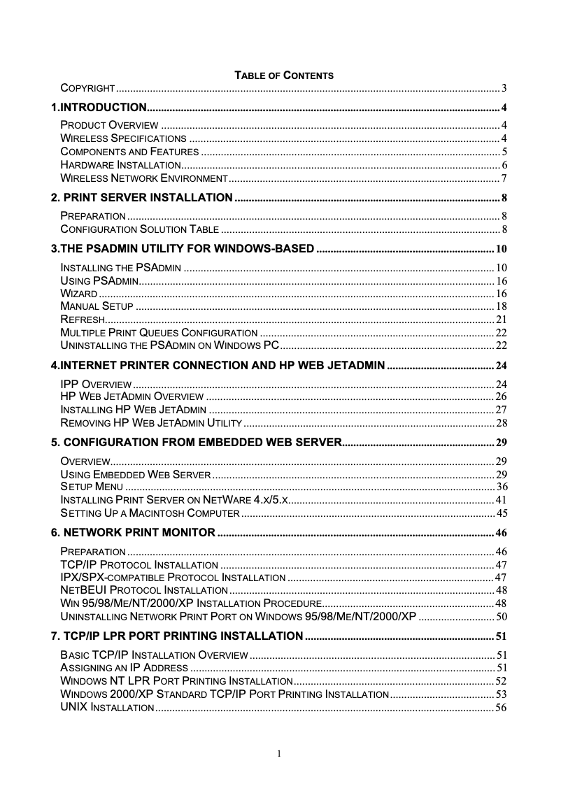 First page image of the manual for 523172