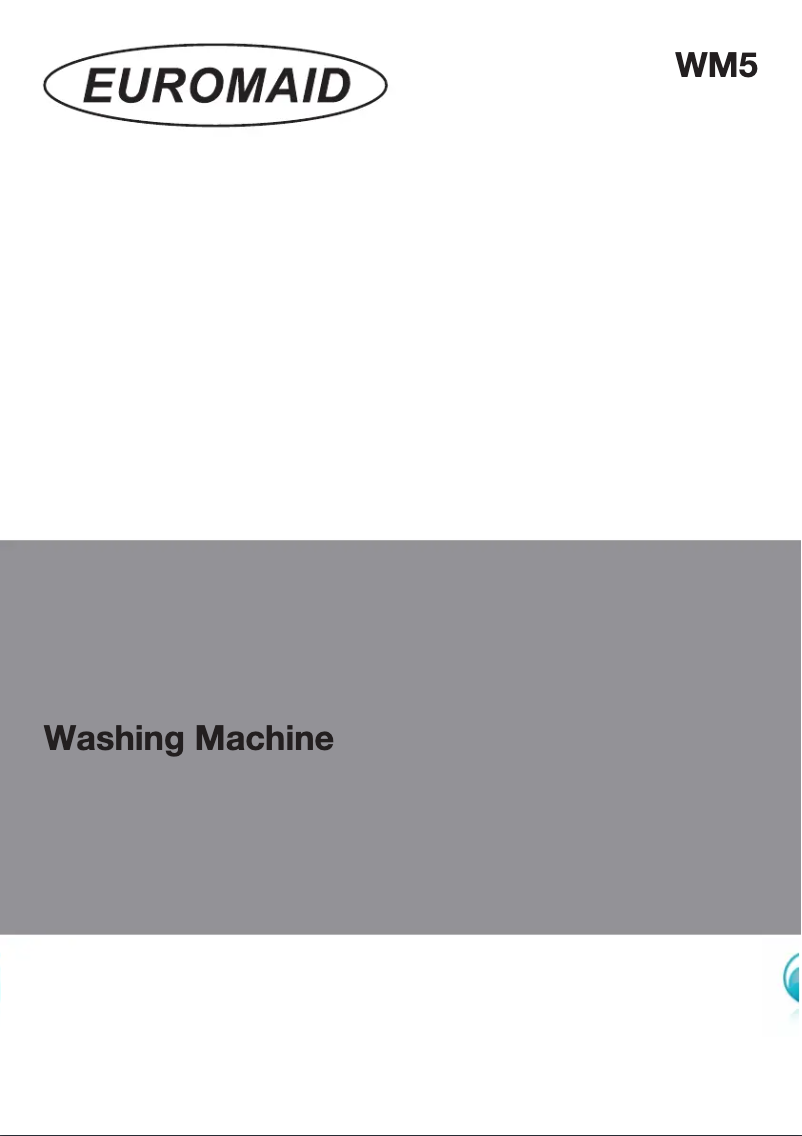 Page 1 of the manual Installation Guide Euromaid WM5