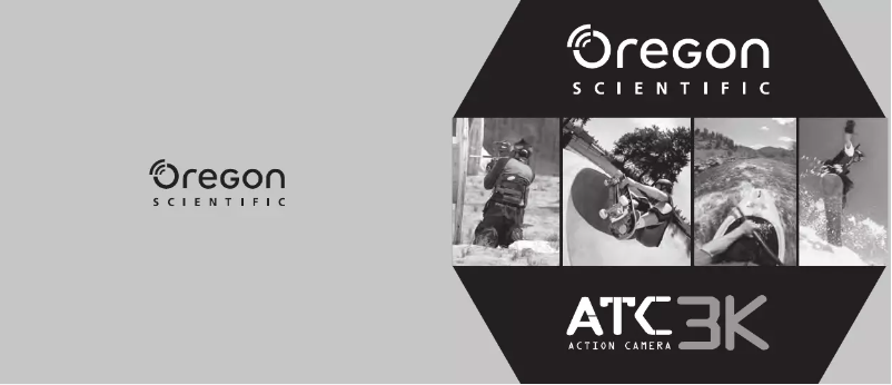 Page 1 of the manual User Manual Oregon Scientific ATC3K