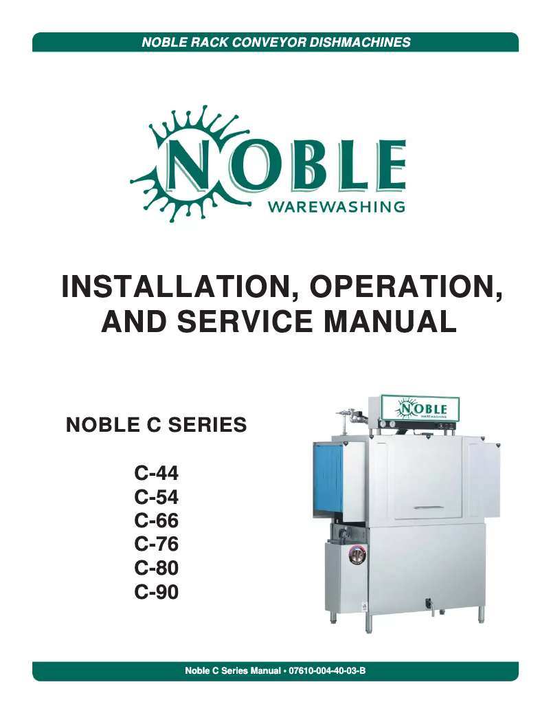 First page image of the manual for Ω