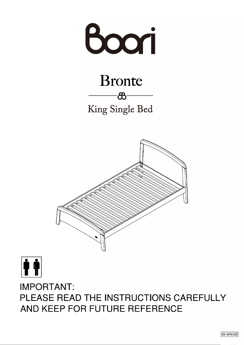 Page 1 of the manual User Manual Boori Bronte