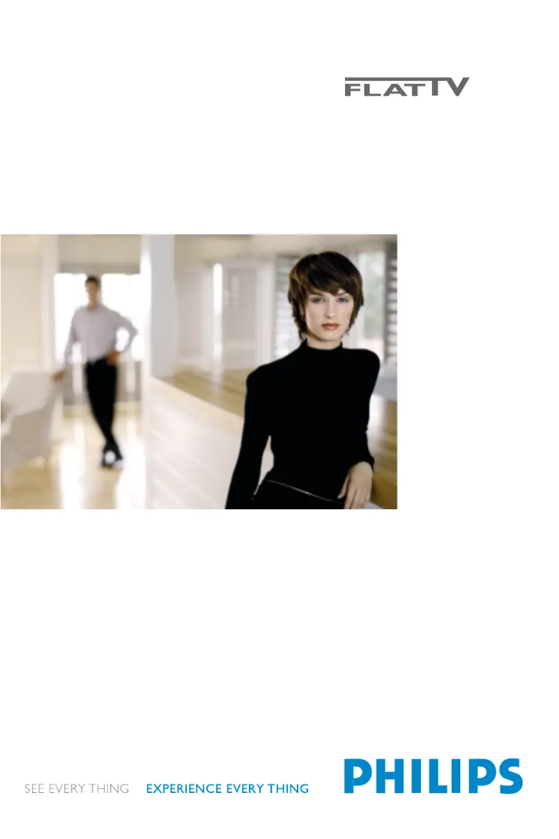 First page image of the manual for 42PF9996