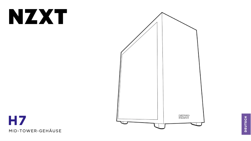 First page image of the manual for H7