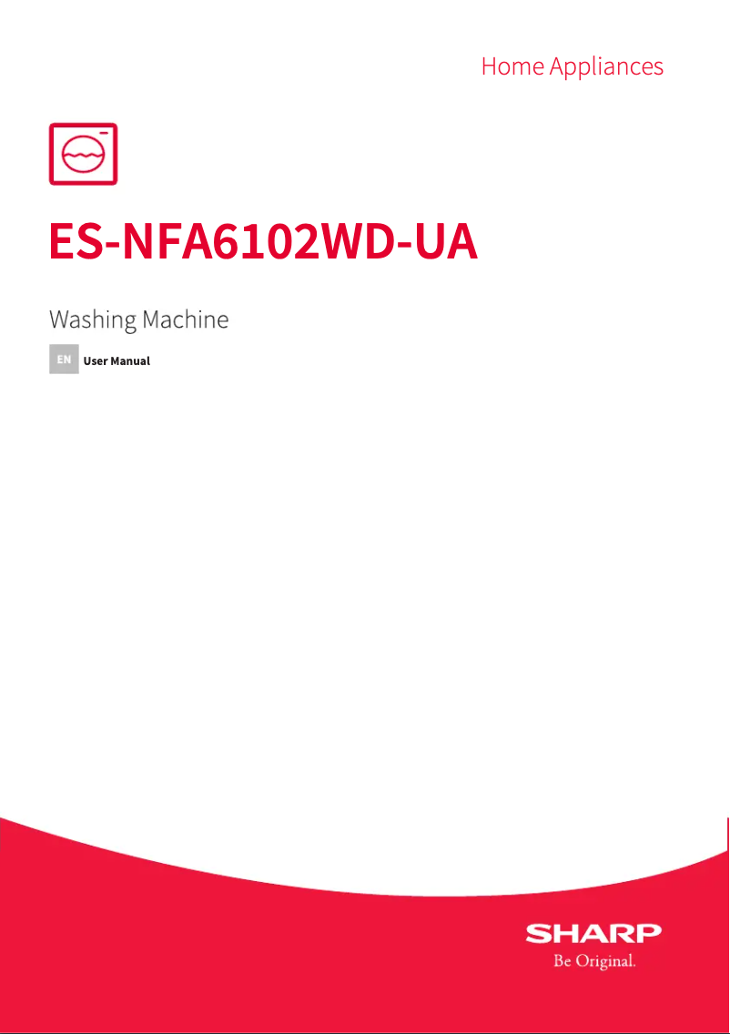 First page image of the manual for ES-NFA6102WD-UA