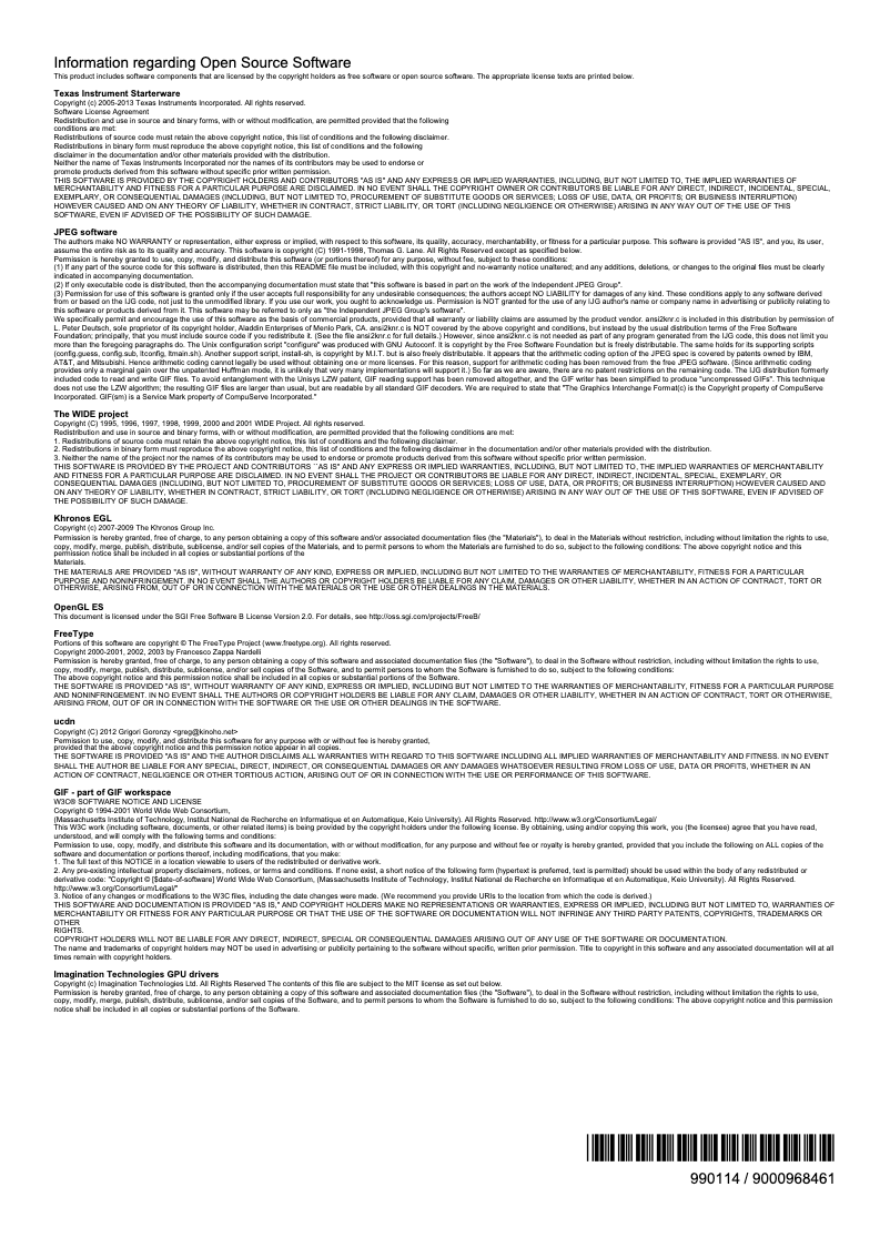 First page image of the manual for HM656GBS1Y