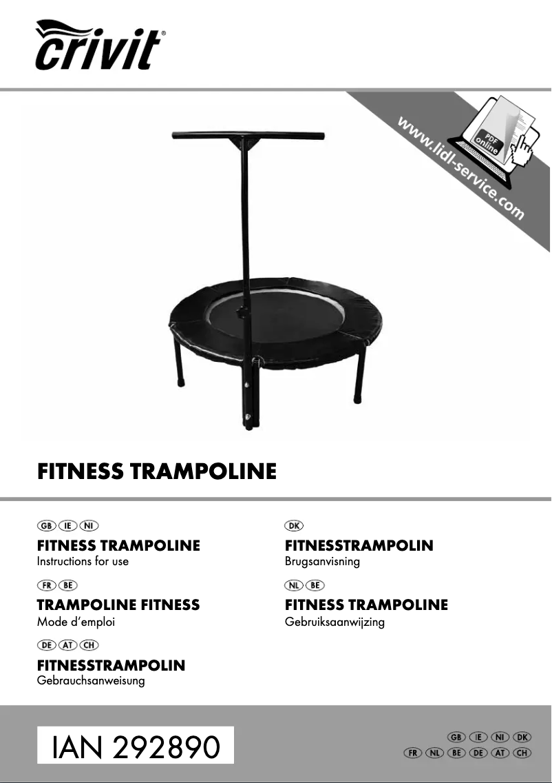 First page image of the manual for IAN 280580