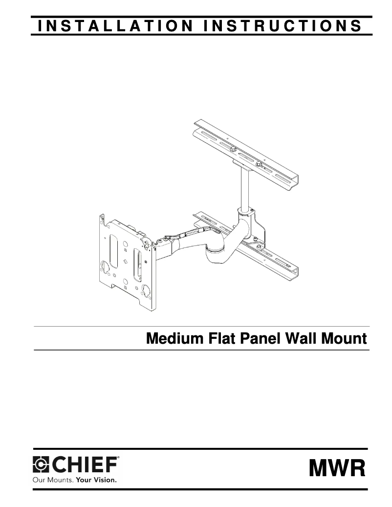 First page image of the manual for MWR6541B