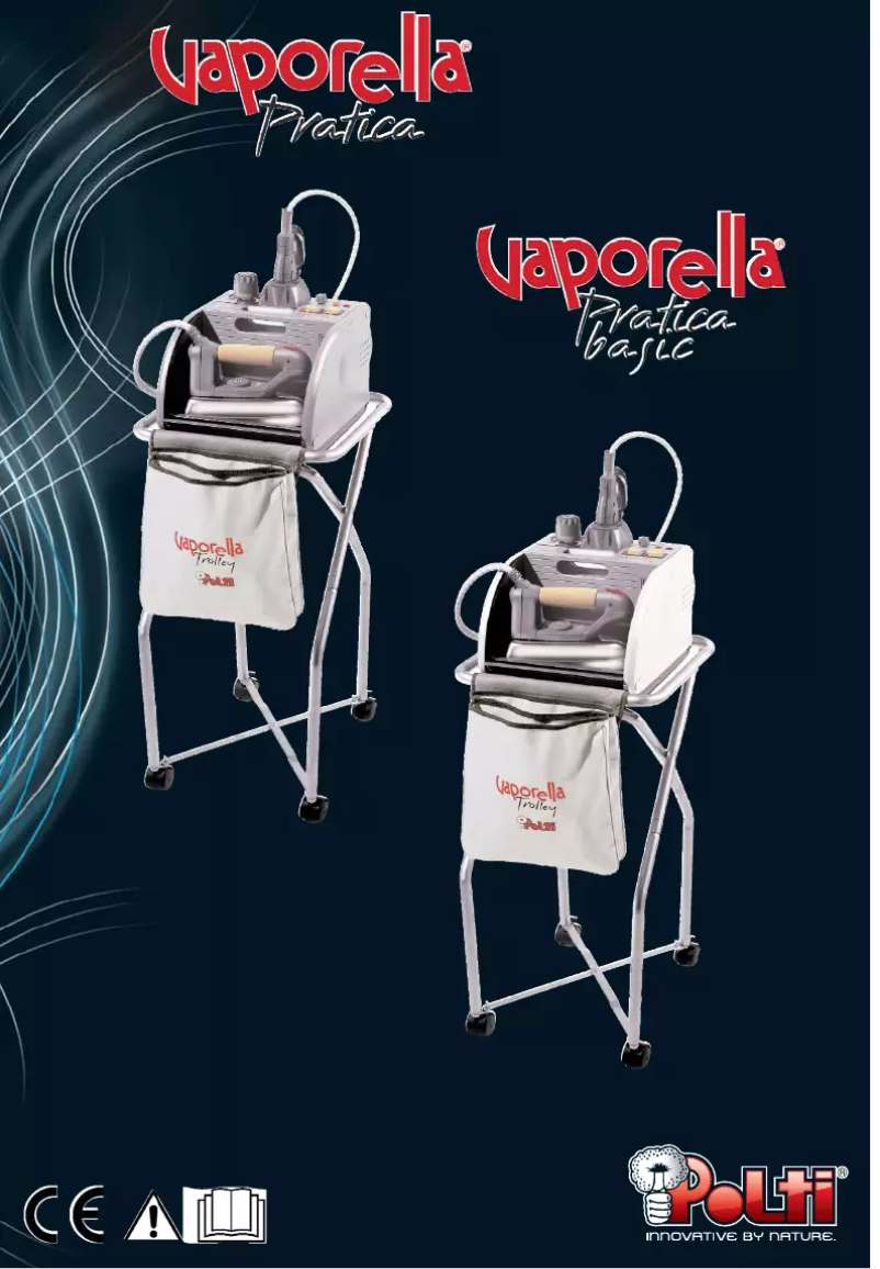 Page 1 of the manual User Manual Polti Vaporella PRATICA BASIC