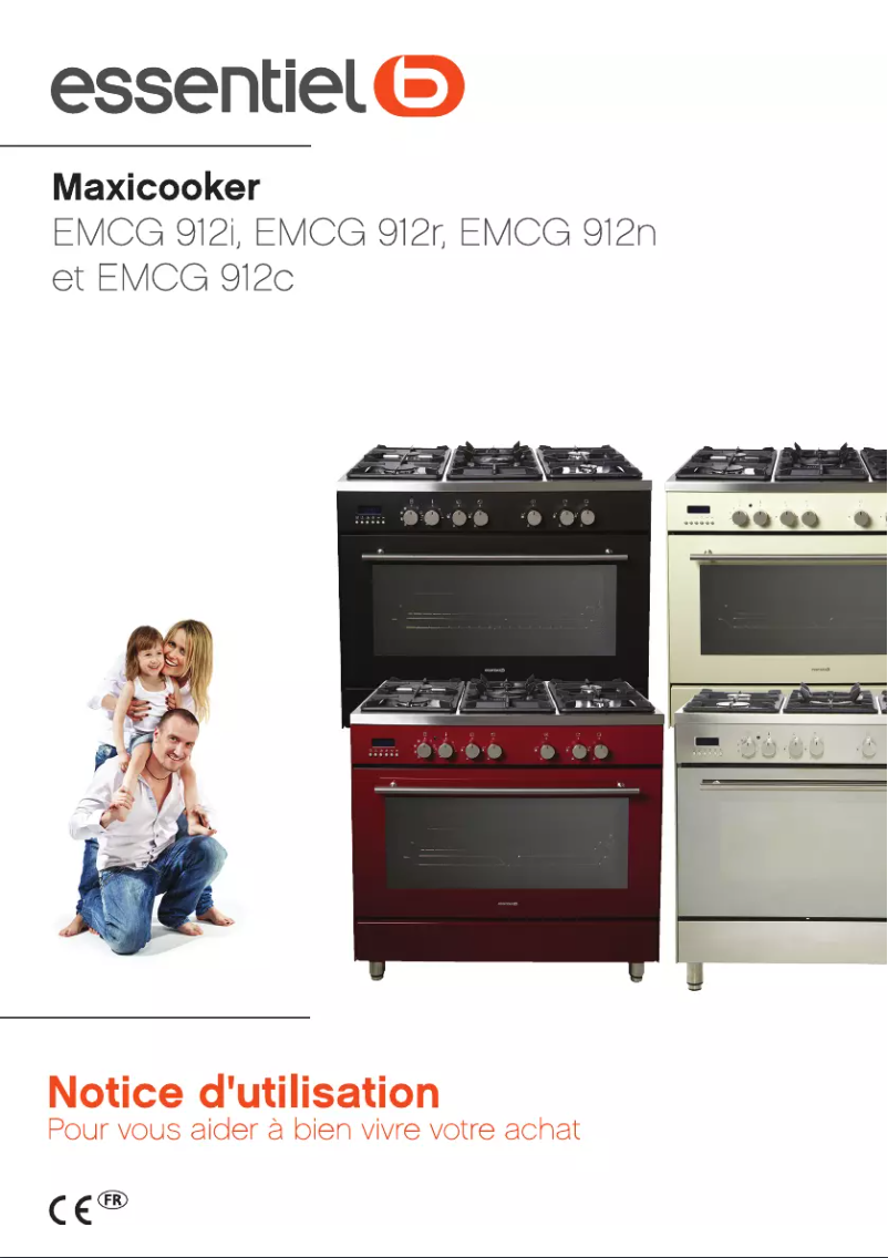 Page 1 of the manual User Manual Essentiel B EMCG 912R