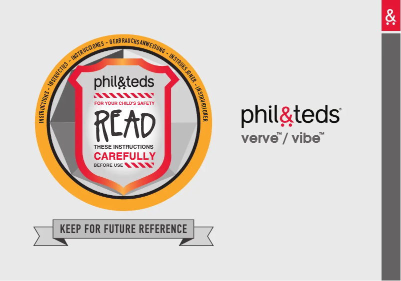 First page image of the manual for verve 3