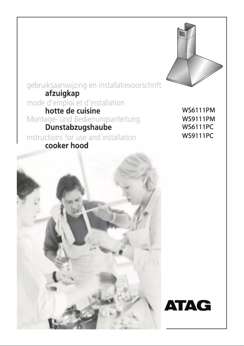 First page image of the manual for WS6111PM