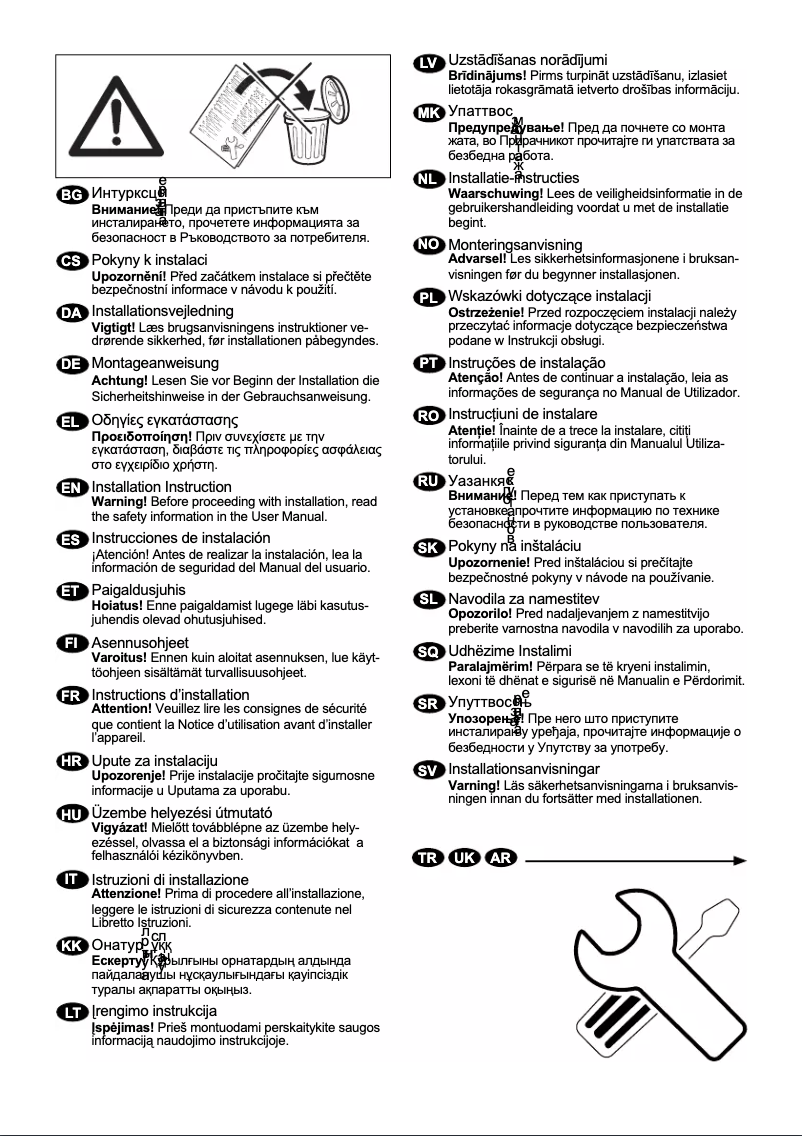 First page image of the manual for L68470FL