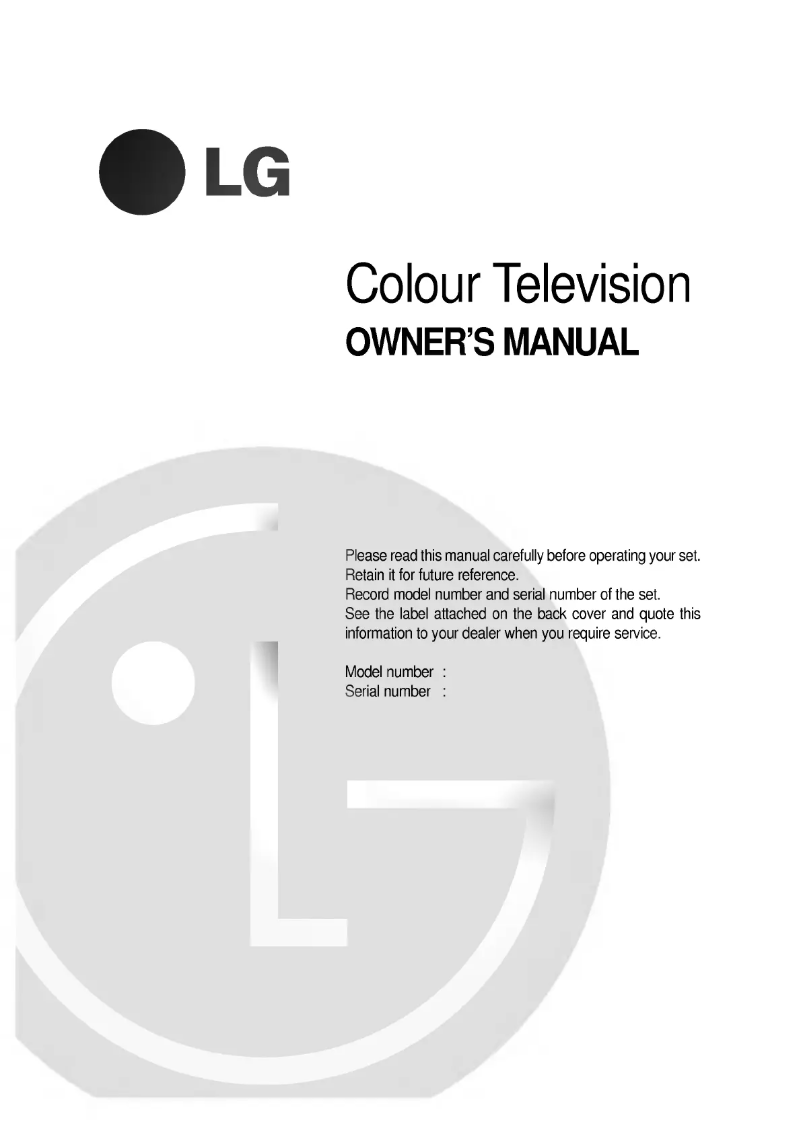 First page image of the manual for WE-32Q10IP