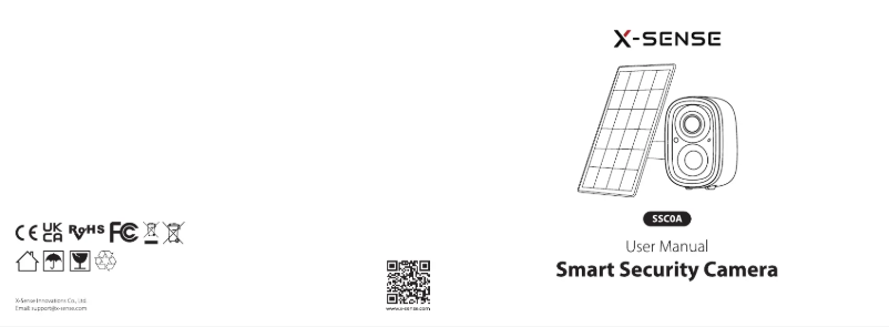 Image de la première page du manuel de l'appareil SSC0A