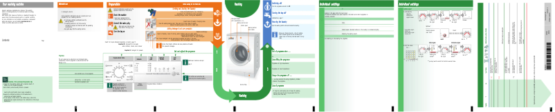 First page image of the manual for WM10P160IL