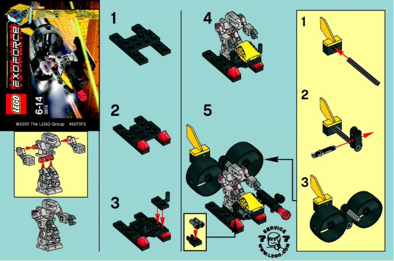 First page image of the manual for Robo Chopper