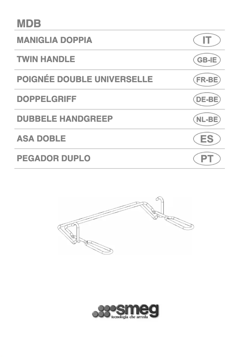 Page 1 of the manual User Manual Smeg MDB