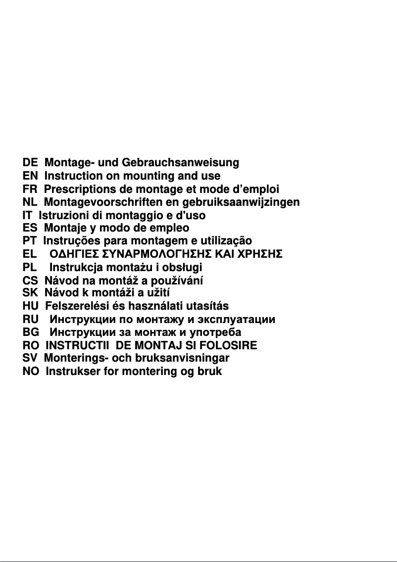 Page 1 of the manual User Manual Elica TOTEM ST IX F/90