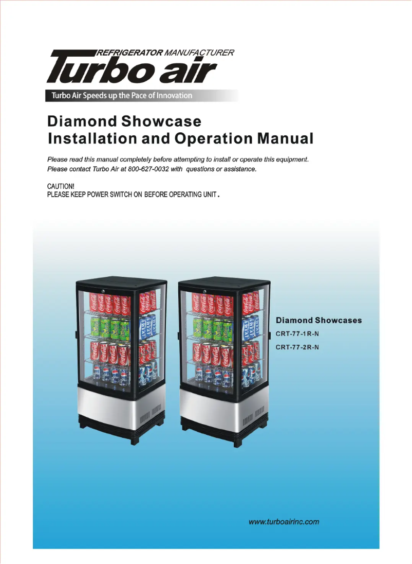 First page image of the manual for CRT-77-2R-N