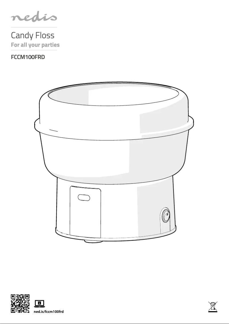 Page 1 of the manual User Manual Nedis FCCM100FRD