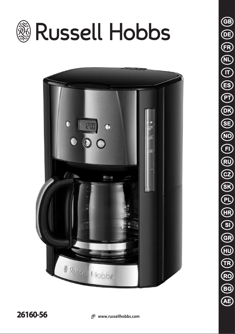 Page 1 of the manual User Manual Russell Hobbs 26160-56