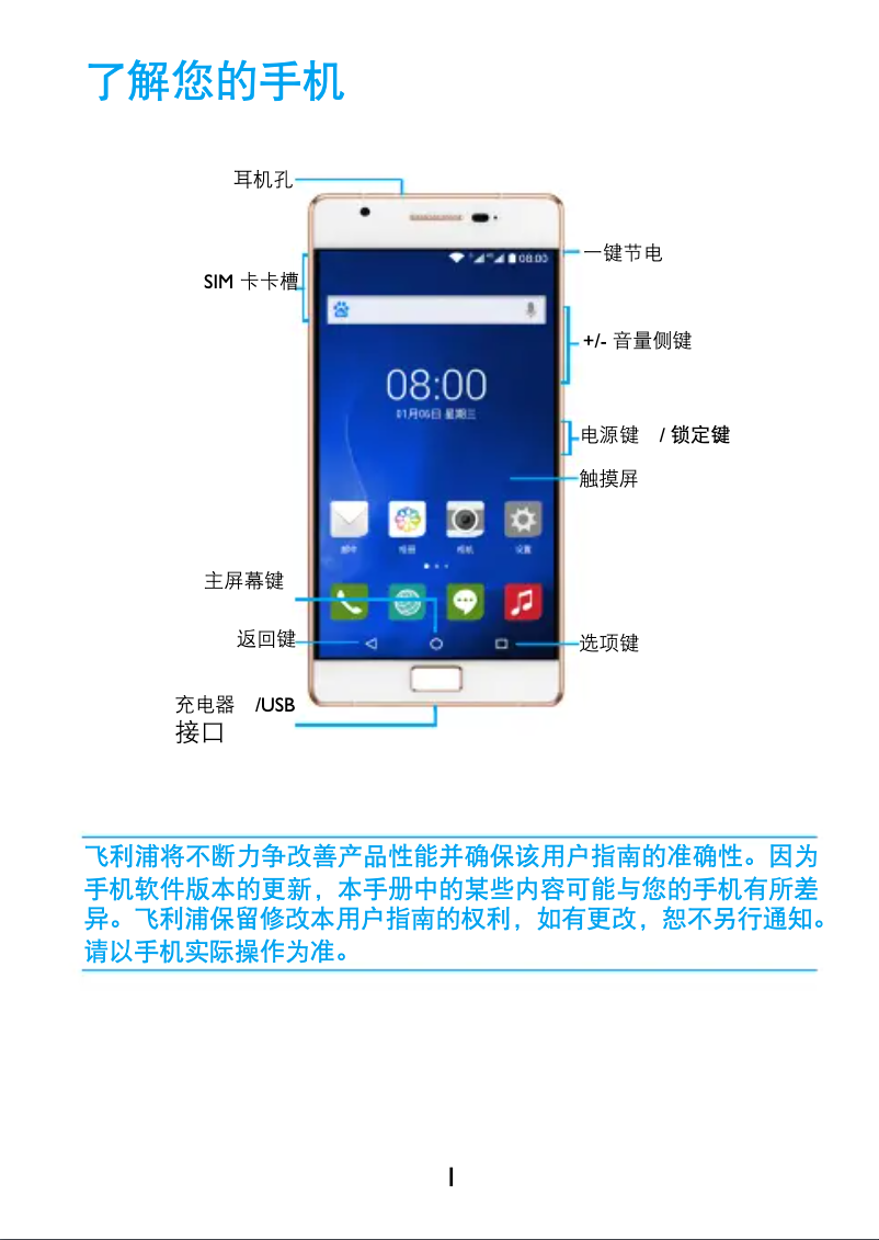 First page image of the manual for Xenium CTX818WH