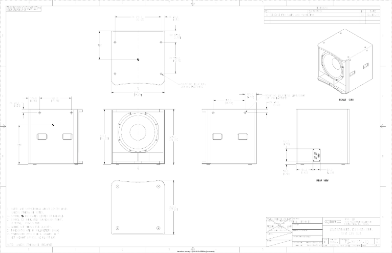 Page 1 of the manual Instruction Manual QSC SB-118F