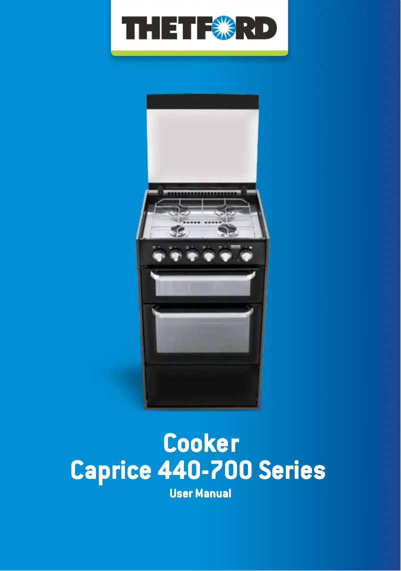 Page 1 of the manual User Manual Thetford Caprice