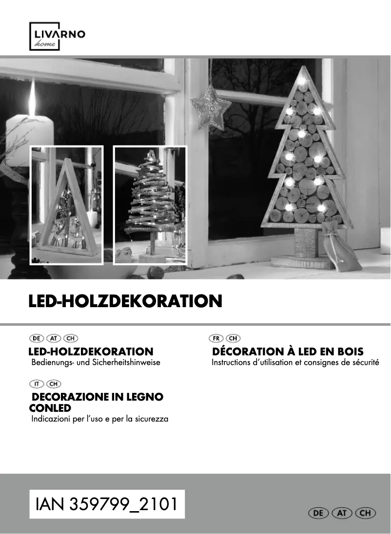 First page image of the manual for IAN 359799