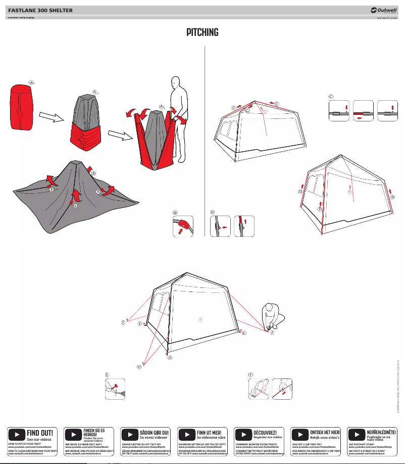 First page image of the manual for Fastlane 300 Shelter