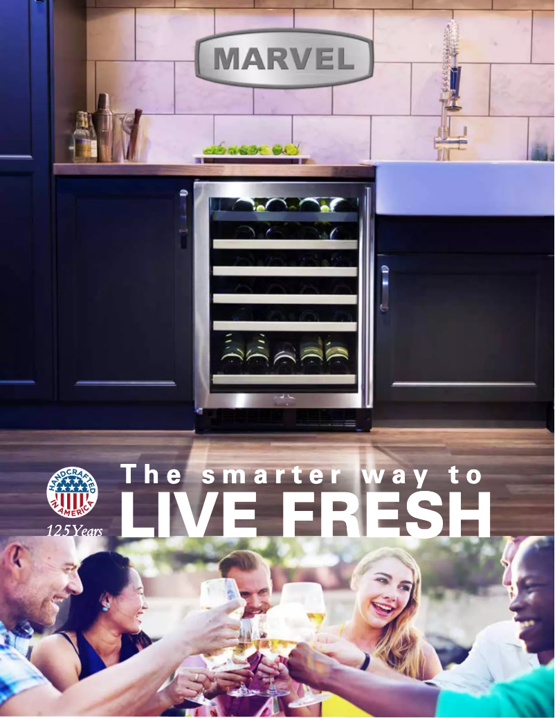 Page 1 of the manual Instruction Manual Marvel ML15CPG2RS