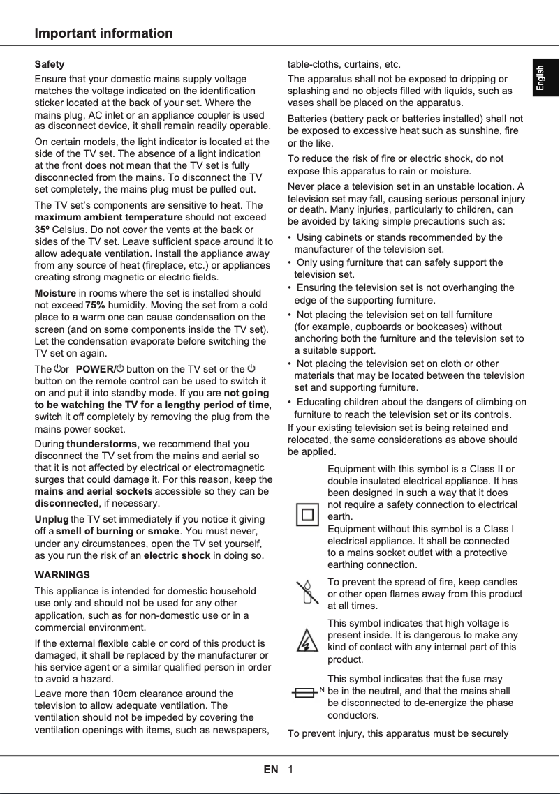 First page image of the manual for 55C811