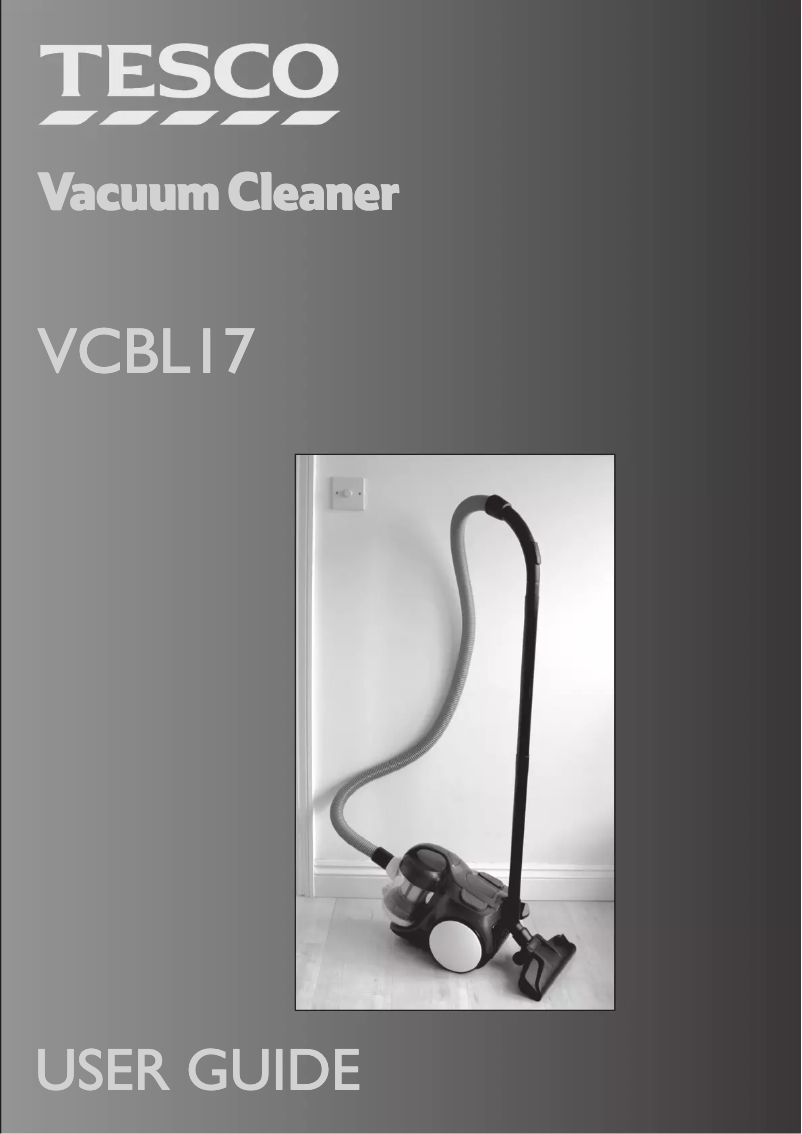 First page image of the manual for VCBL17