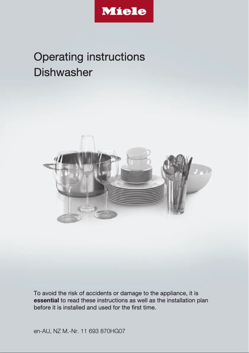 First page image of the manual for G 5210