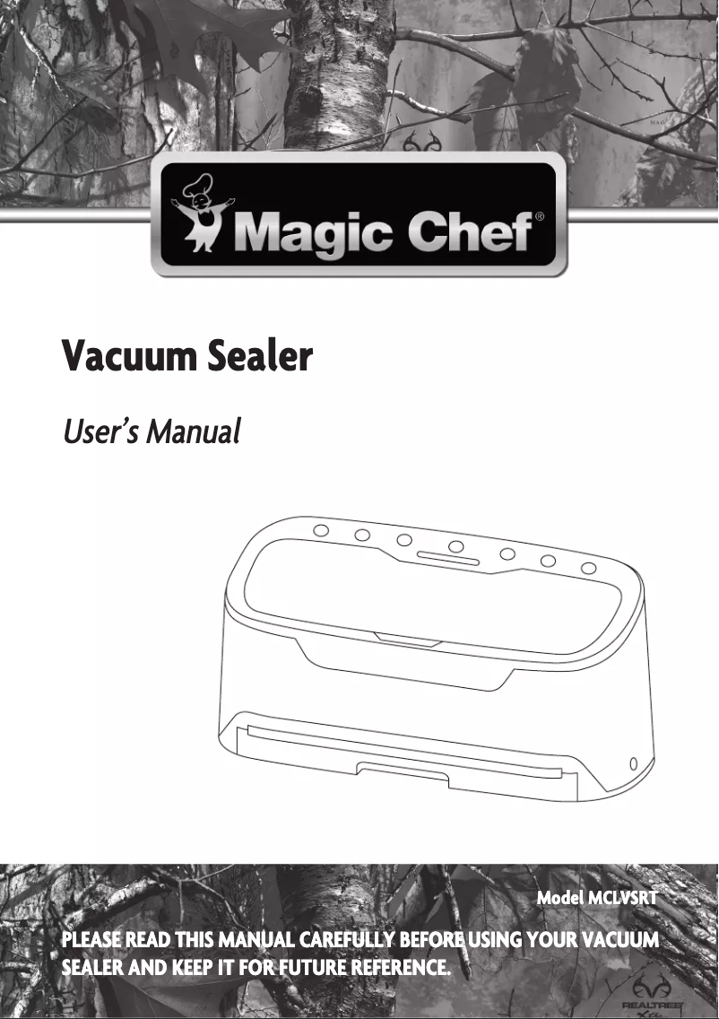 First page image of the manual for MCLVSRT