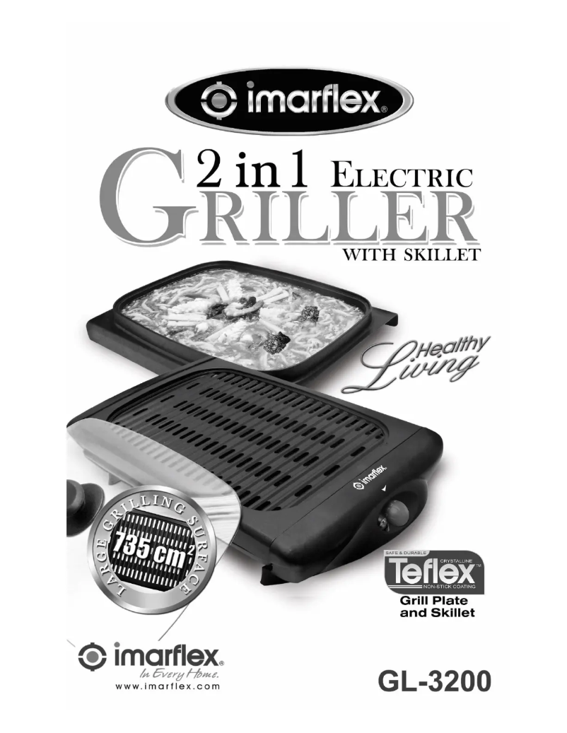 Page 1 of the manual User Manual Imarflex GL-3200