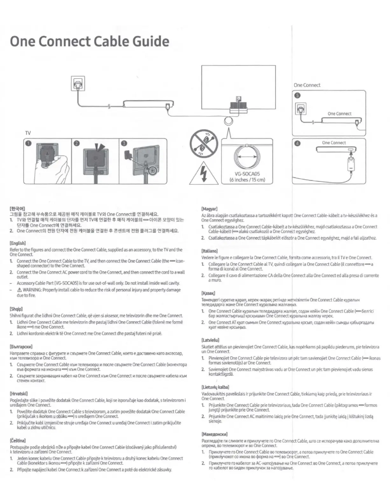First page image of the manual for VG-SOCA05