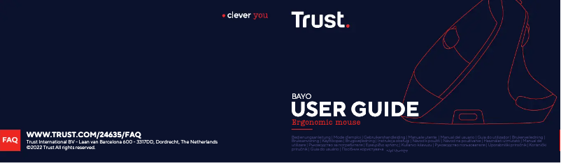 Page 1 of the manual User Manual Trust Bayo