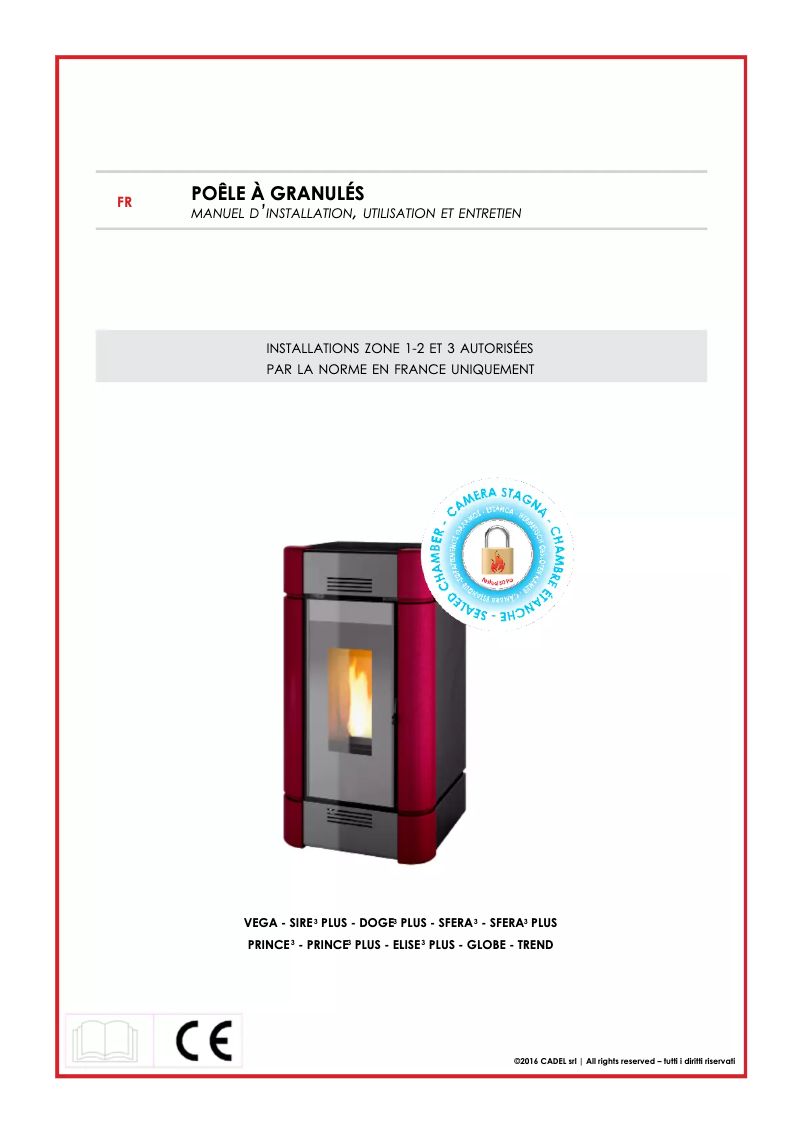 First page image of the manual for Sfera 3