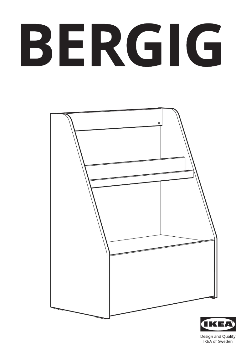 First page image of the manual for BERGIG 004.727.02