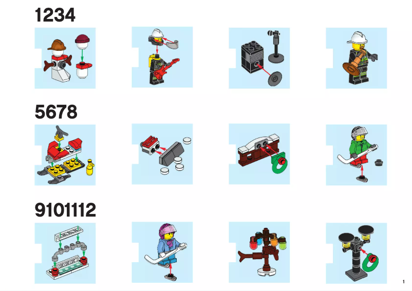 First page image of the manual for City 60133