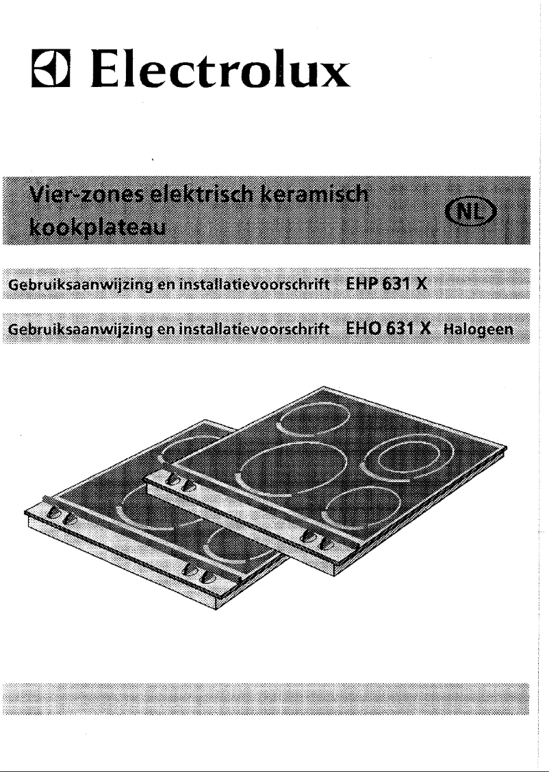 First page image of the manual for EHP631