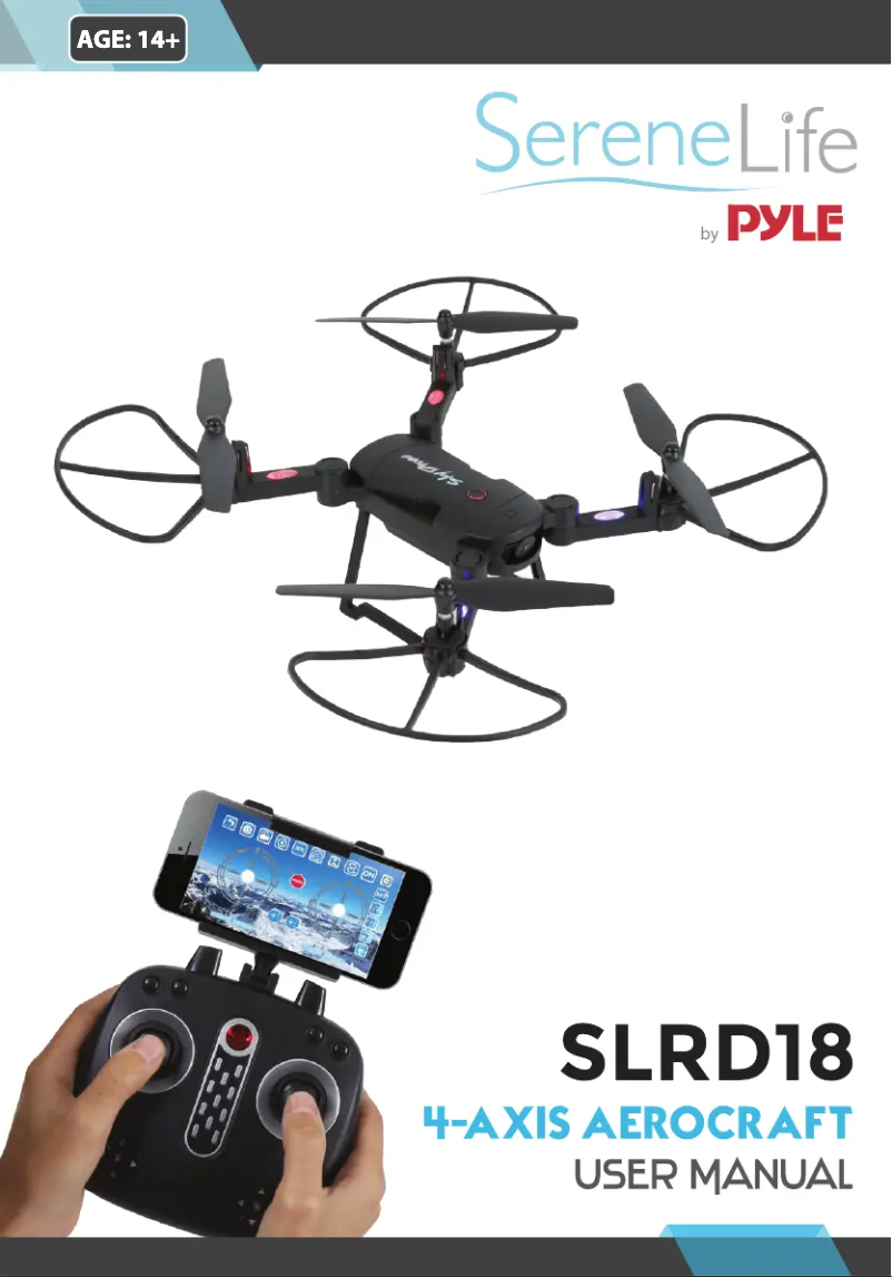 Page 1 of the manual User Manual SereneLife SLRD18