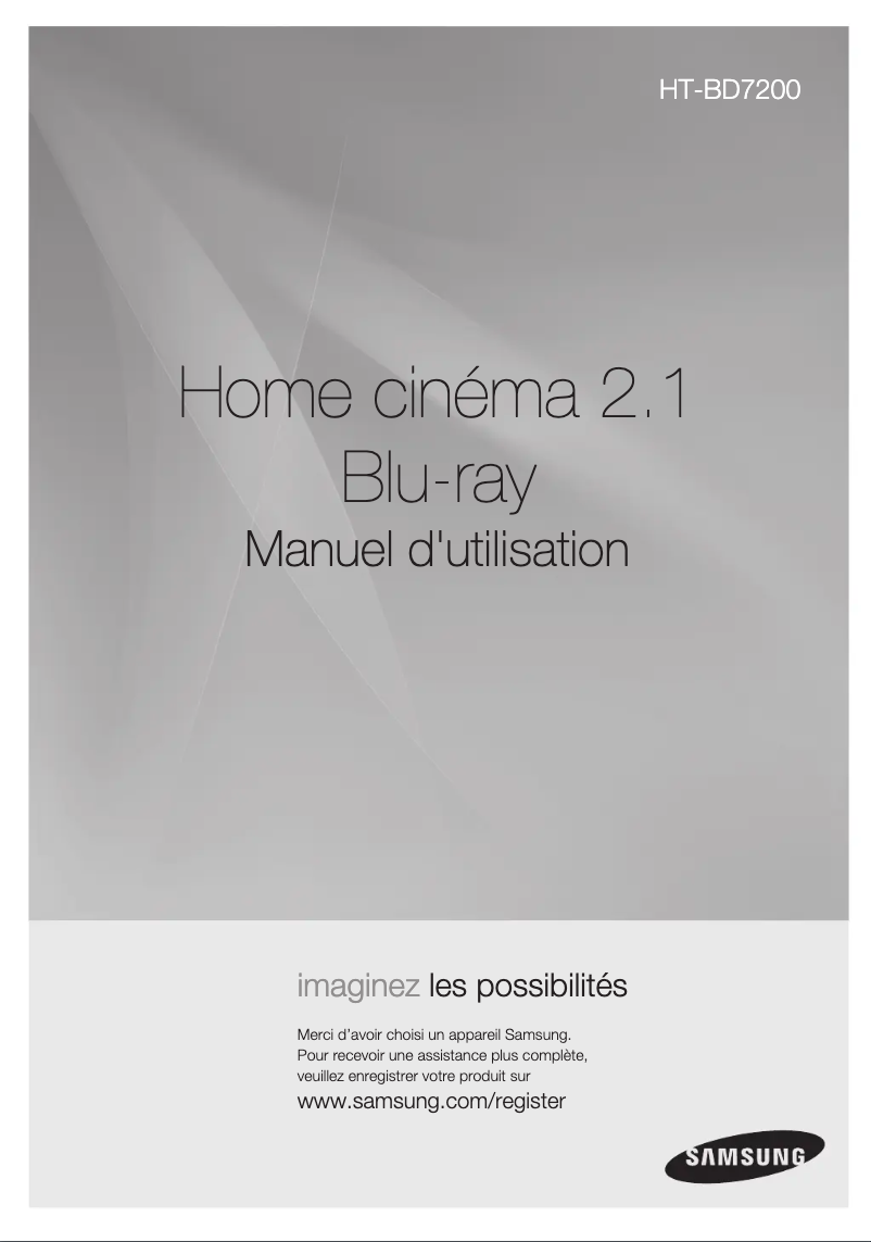 Page 1 of the manual User Manual Samsung HT-B27200