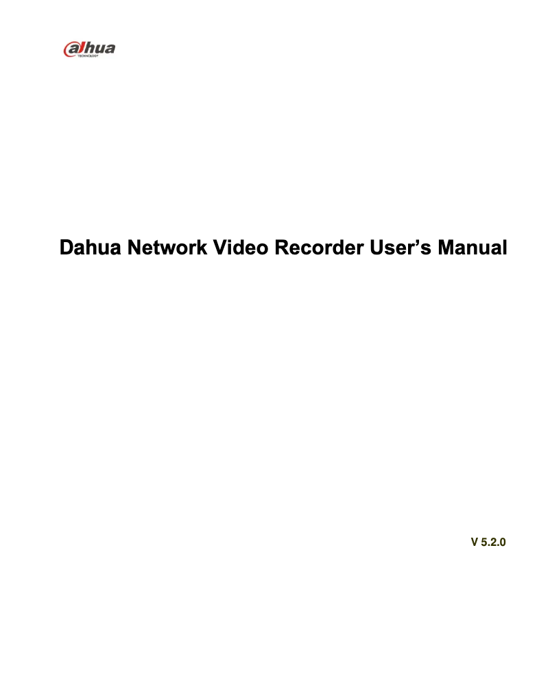 First page image of the manual for Ultra NVR608-128-4KS2