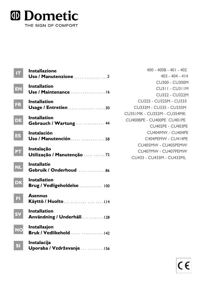 Image de la première page du manuel de l'appareil 400B