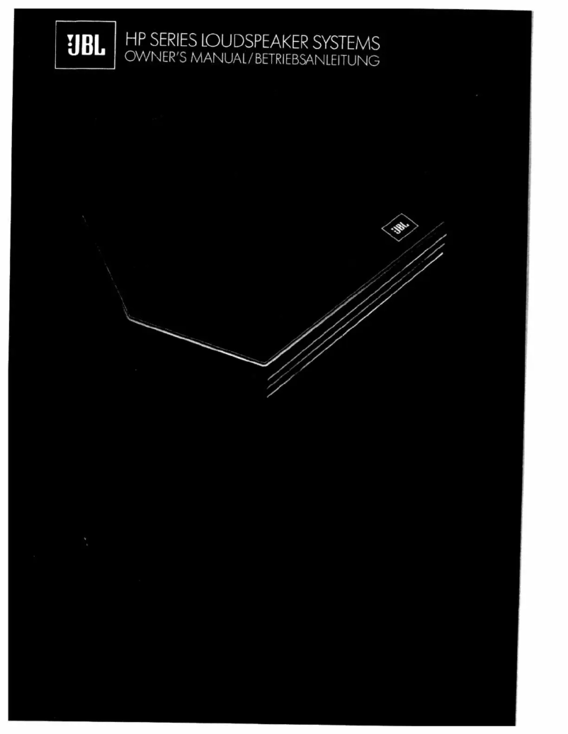 First page image of the manual for HP 580