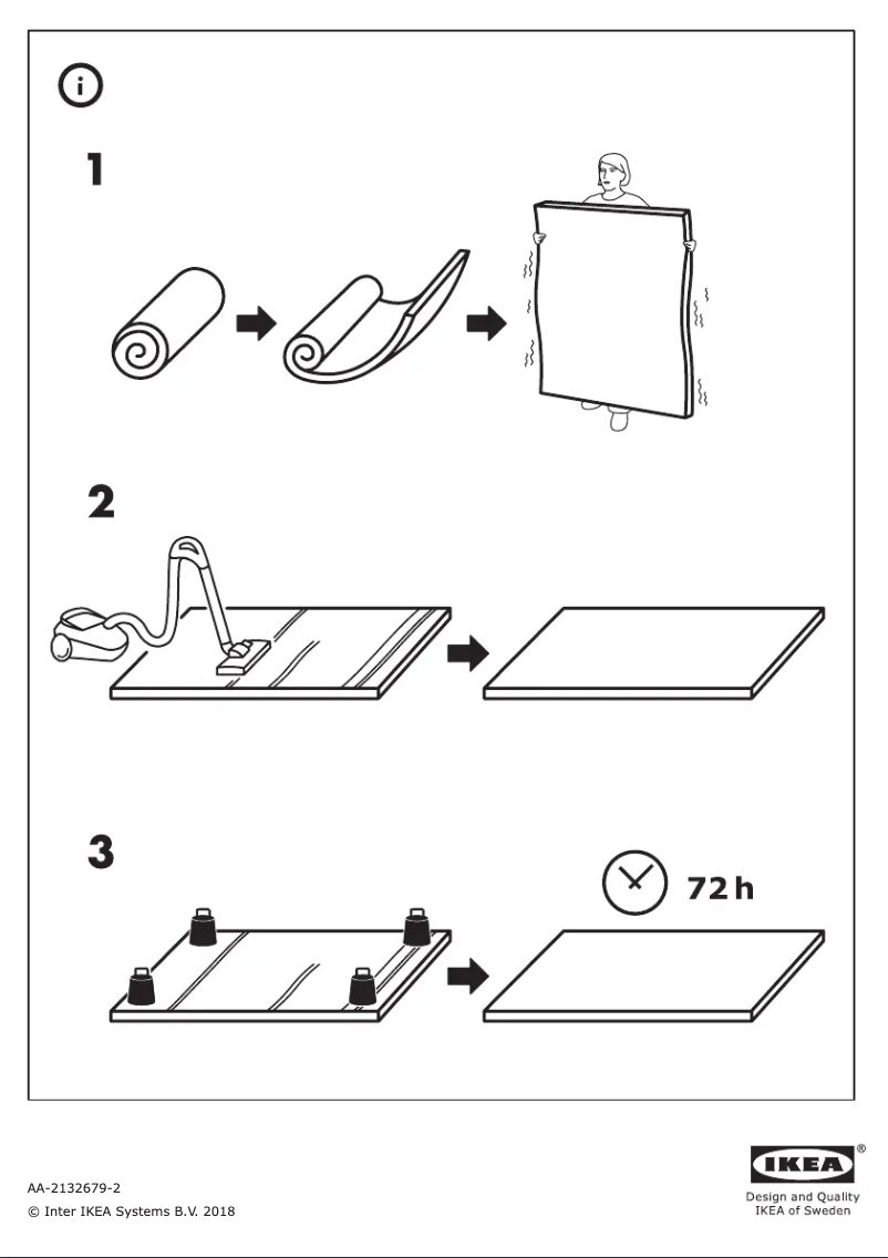 Page 1 of the manual User Manual Ikea NÖVLING 205.329.79